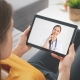 Doctor video chat consultation. Telemedicine or telehealth concept.