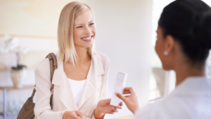 Purchasing beauty products