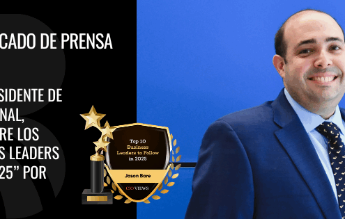 Jason Bare, Presidente de BARE International, reconocido por CIO Views entre los “Top 10 Business Leaders to Follow in 2025”.