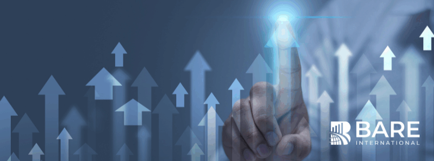 Illustration showing business growth driven by mystery shopping insights and improved customer experience execution.